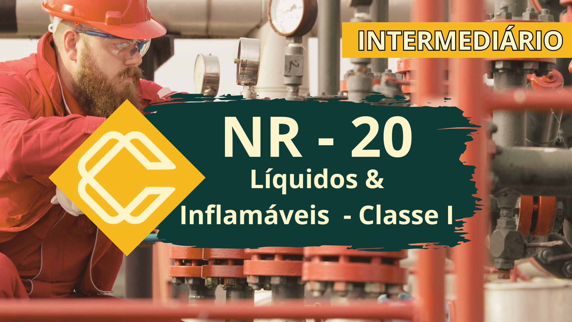 NR 20 – Segurança com Líquidos e Inflamáveis – Intermediário Classe I