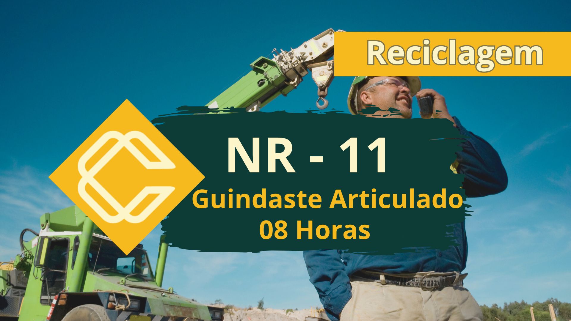 NR 11 – Operador de Guindaste Articulado Reciclagem