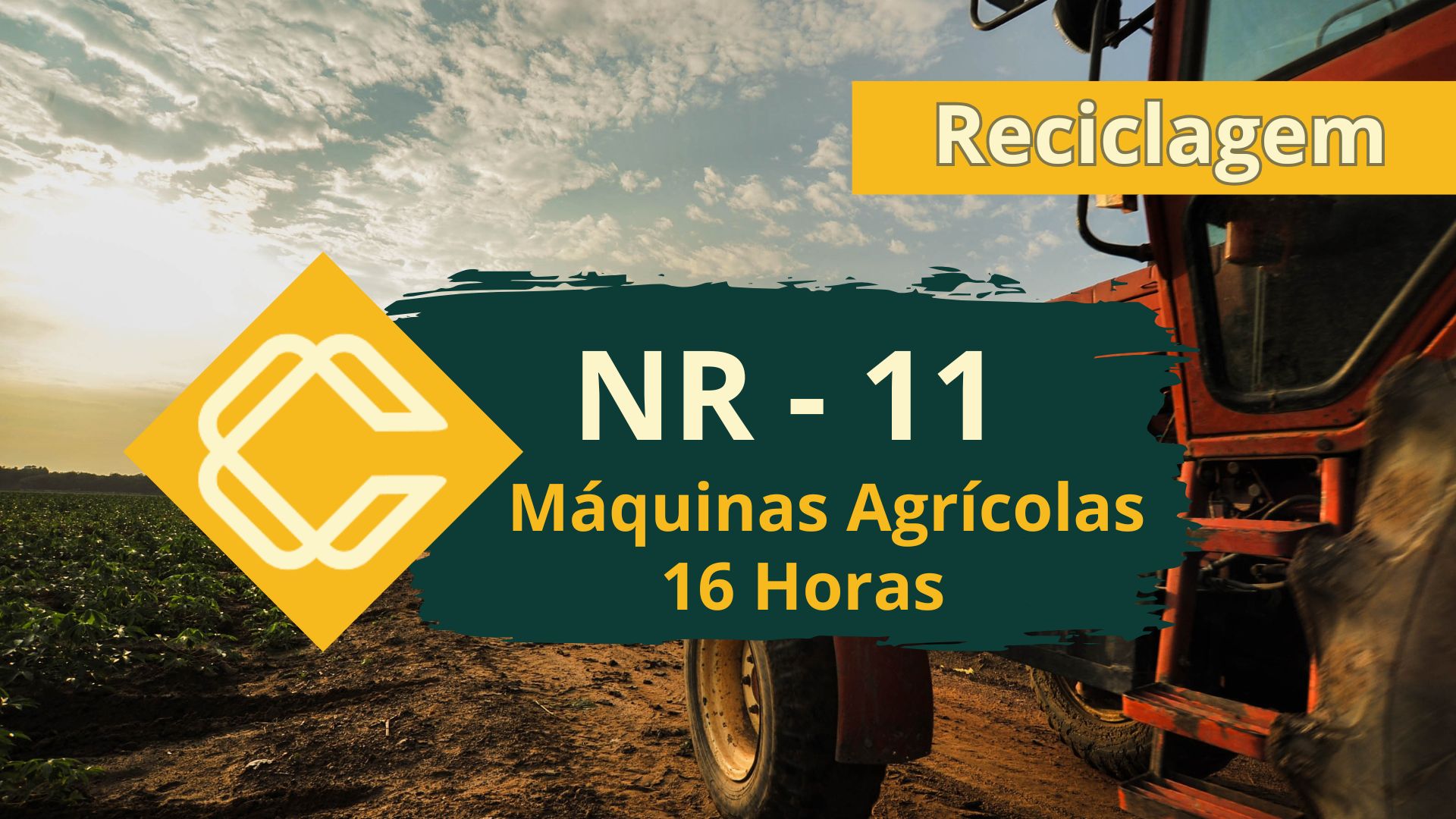 NR 11 – Operador de Máquinas Agrícolas e Equipamentos – Reciclagem