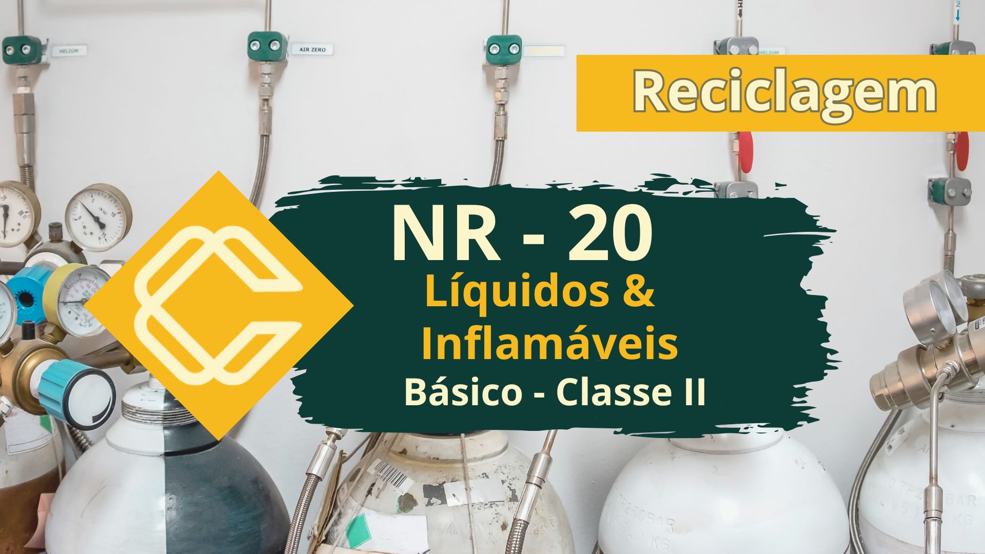 NR 20 – Segurança com Líquidos e Inflamáveis – Básico – Classe II – Reciclagem
