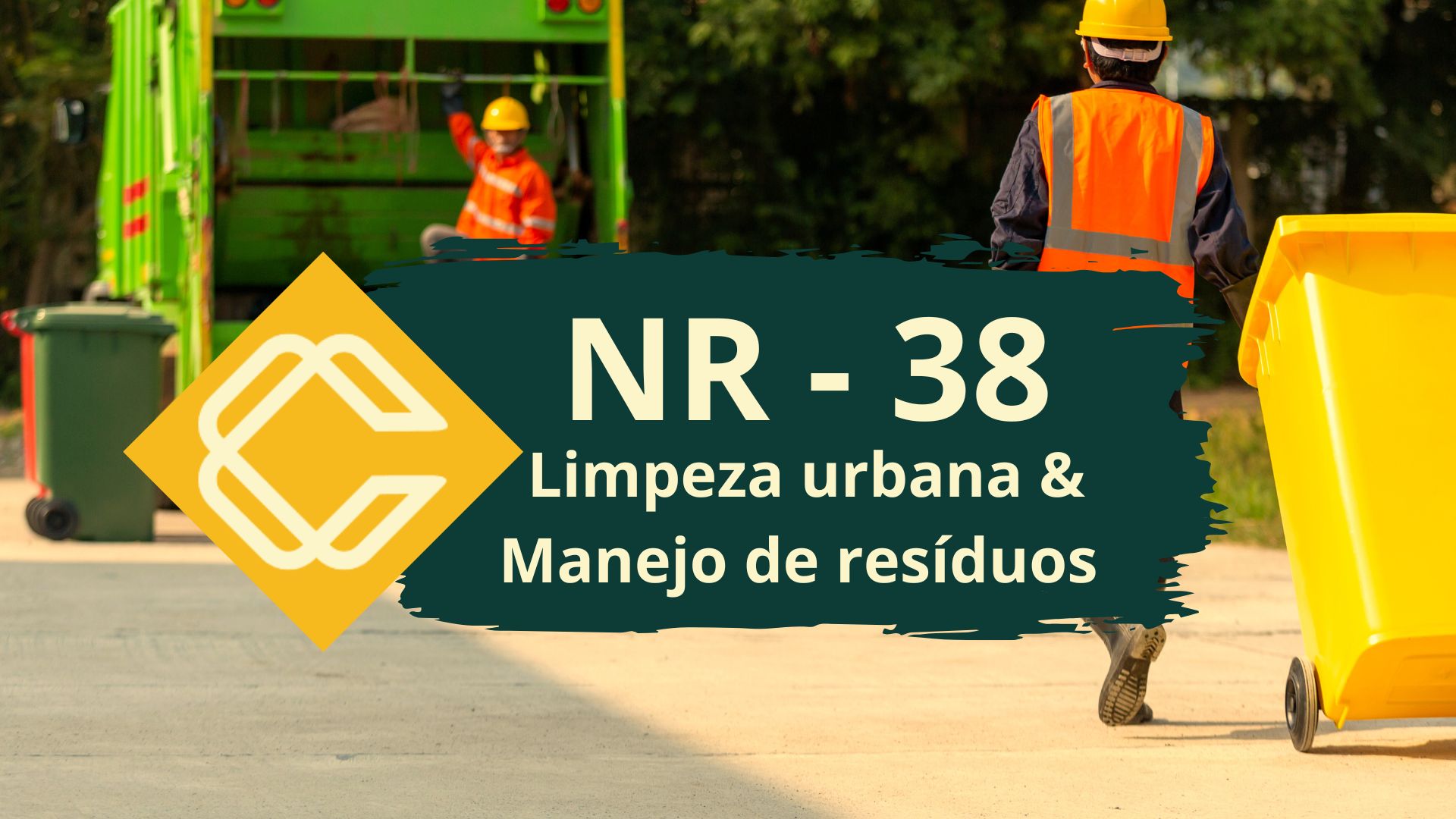 NR 38 – Segurança e Saúde no Trabalho nas Atividades de Limpeza Urbana e Manejo de Resíduos Sólidos – Teórico